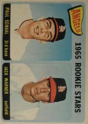 1965 Topps Baseball Cards      517     Rookie Stars-Paul Schaal RC-Jack Warner